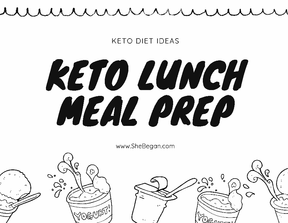 Keto Lunch meal prep