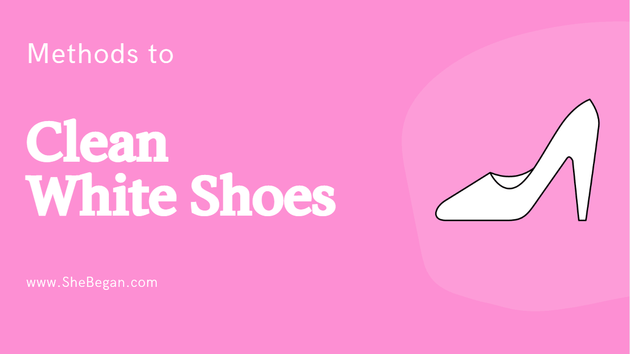 baking soda and bleach to clean shoes
