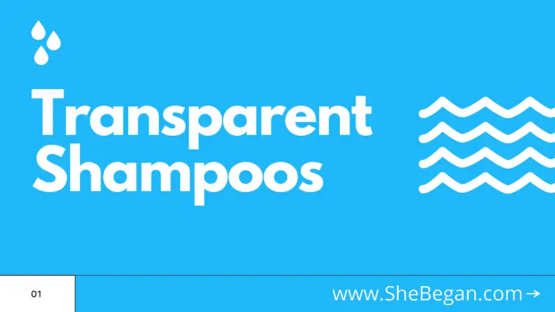Best Transparent Shampoos for Beautiful and Silky Hair Best Selling Transparent Shampoos List