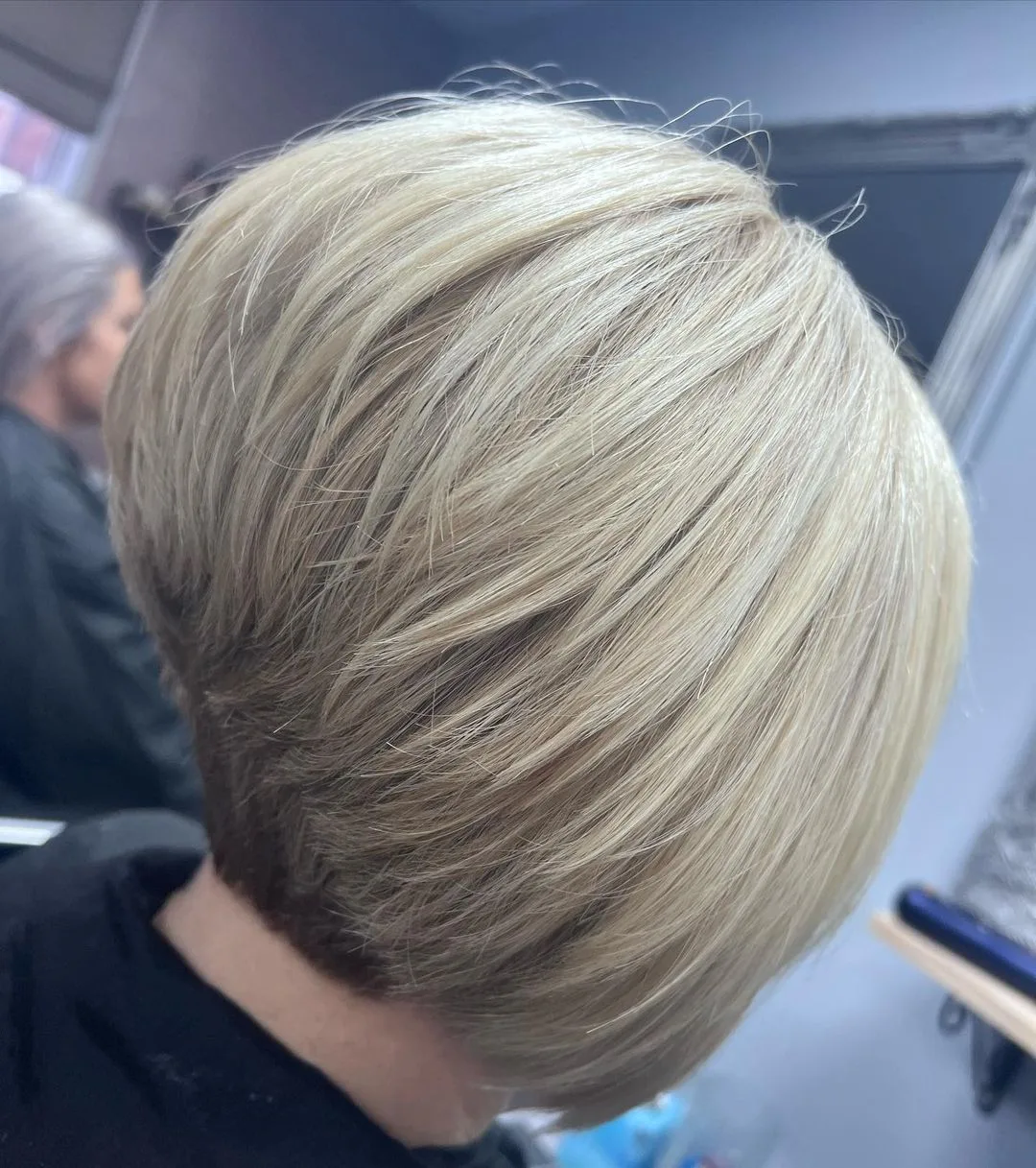 Inverted Bob with Shaved Nape