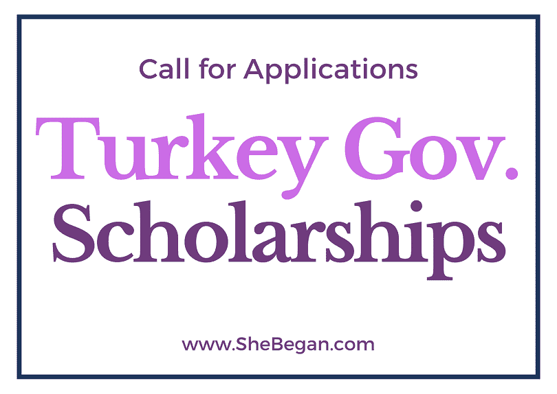 Turkey Government Scholarship (Turkiye Burslari) 2021-2022 Call for Applications