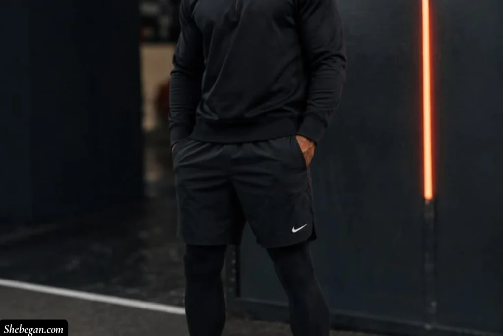 Shorts over leggings