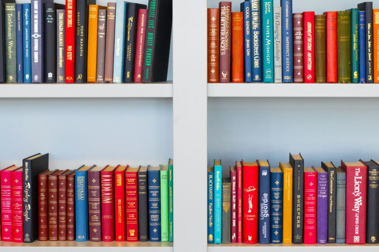A cute bookshelf