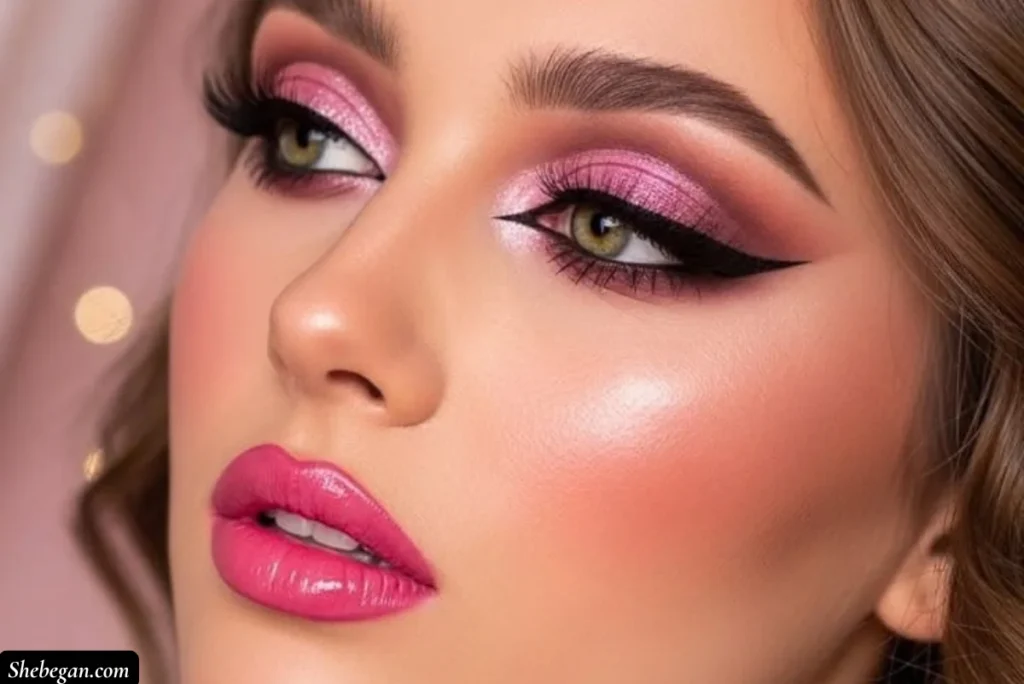 Dramatic Pink Eyes