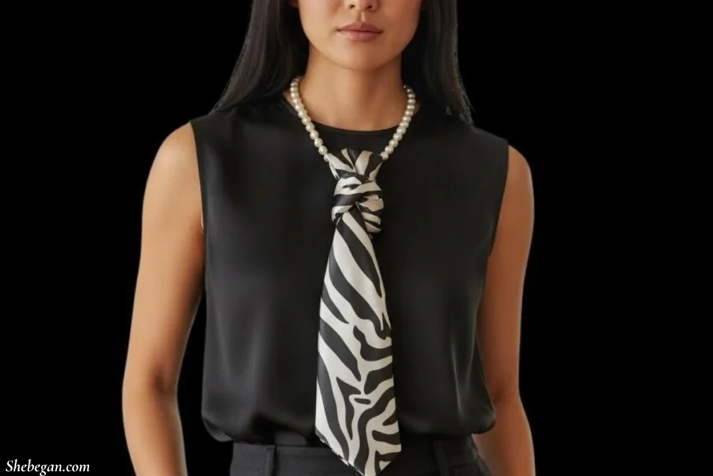 Wear A Tie With A T-Shirt