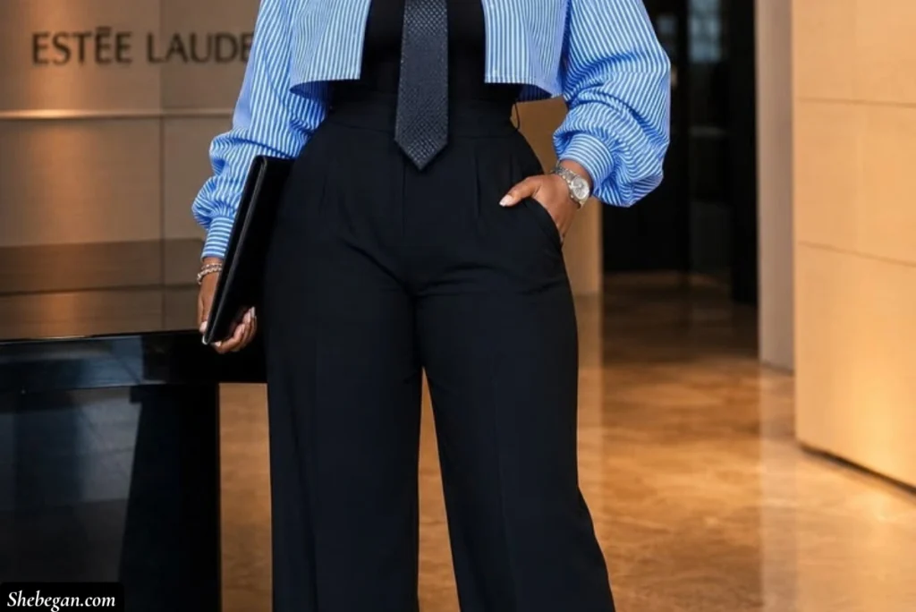 Wear A Tie With Trousers