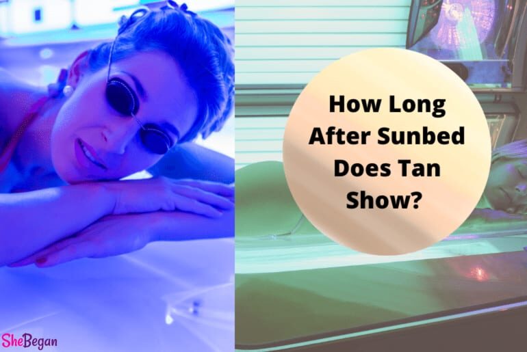 How Long After Sunbed Does Tan Show?
