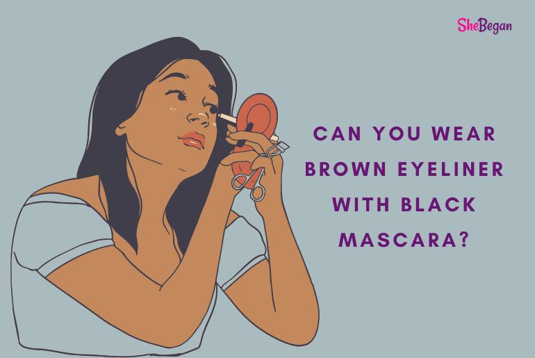 Can You Wear Brown Eyeliner With Black Mascara?