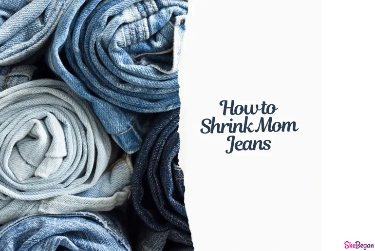 How to Shrink Mom Jeans