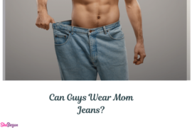 What kind of top to wear with mom jeans?