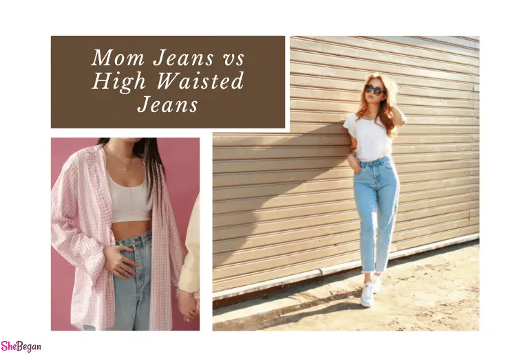 Mom Jeans vs High Waisted Jeans (The Differences)