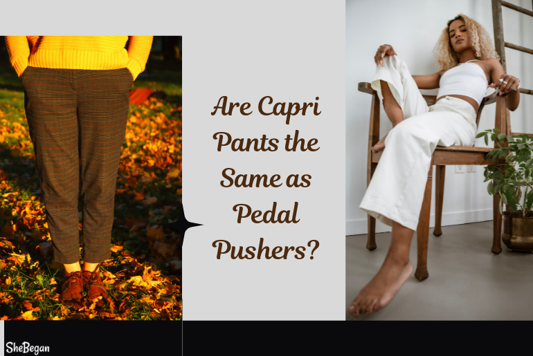 Are Capri Pants The Same As Pedal Pushers?