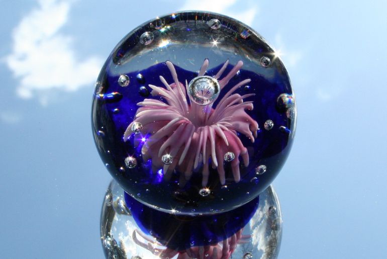 Crystal paperweight