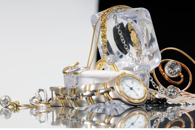 Crystal jewelry boxes