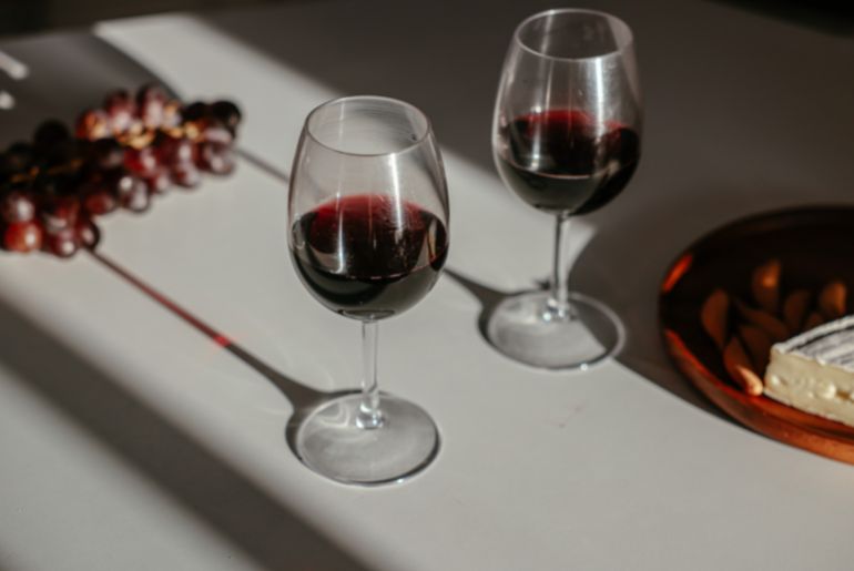 wine glass