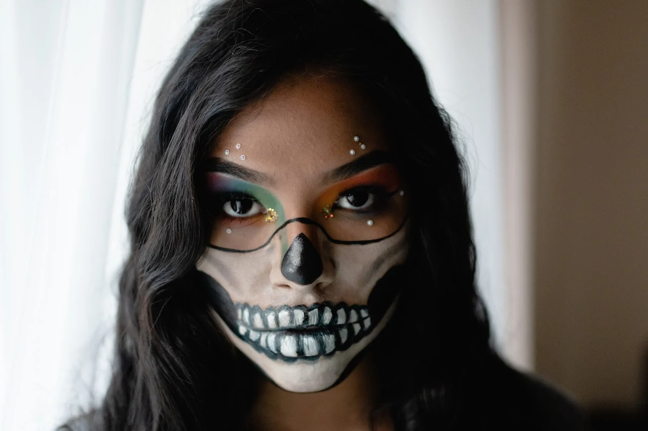 Animal print makeup