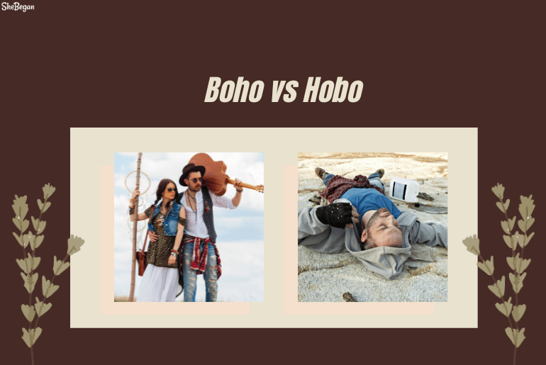 Boho vs Hobo