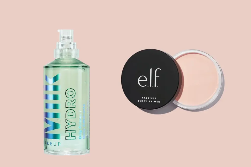 Milk Hydro Grip Primer vs. Elf Poreless Putty Primer
