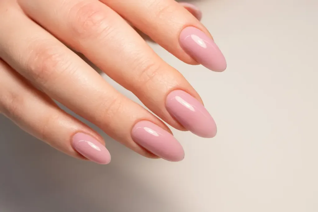 Almond shaped nails