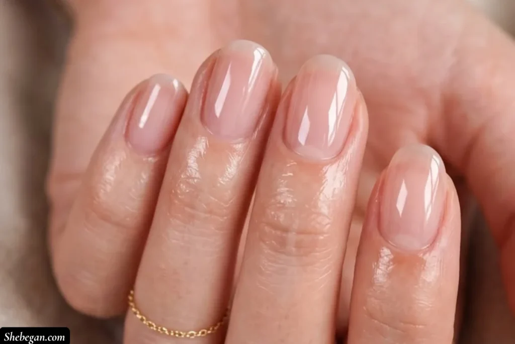 Clear nail polish color