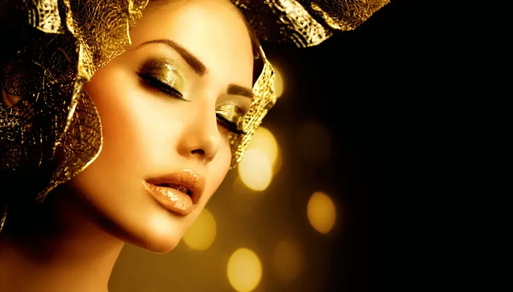 Futuristic and metallic elements