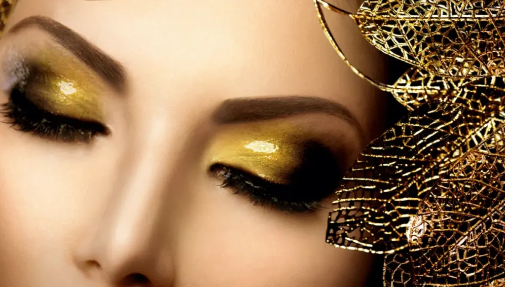 Golden smokey halo