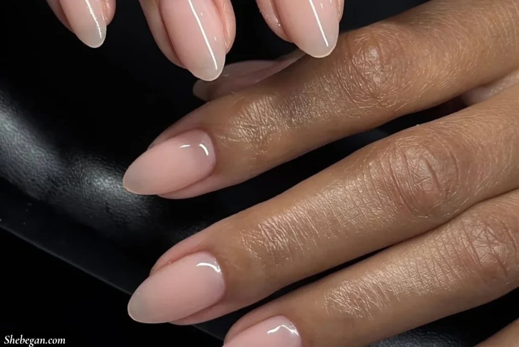 Sheer nude color