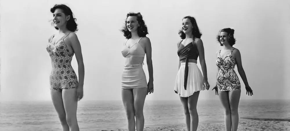 Swimsuits in the 1700s 
