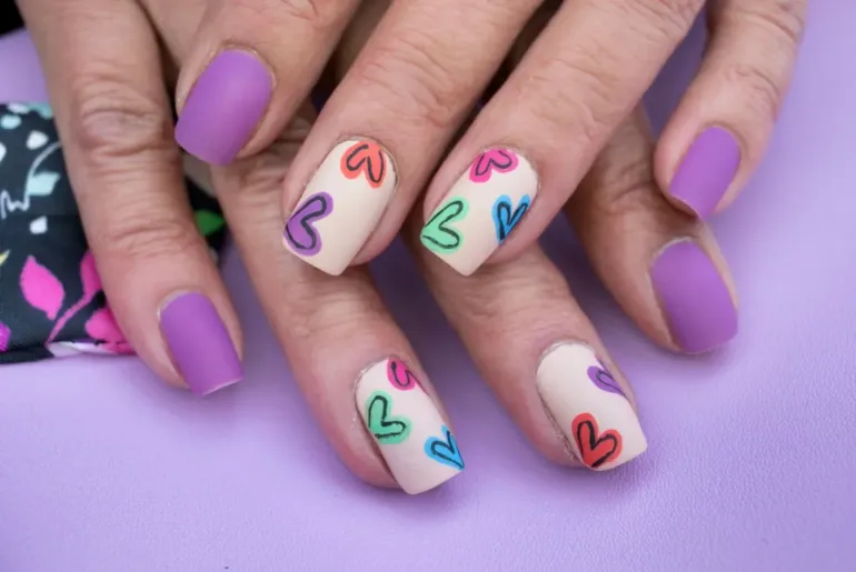 Cute Little Girl Nail Designs