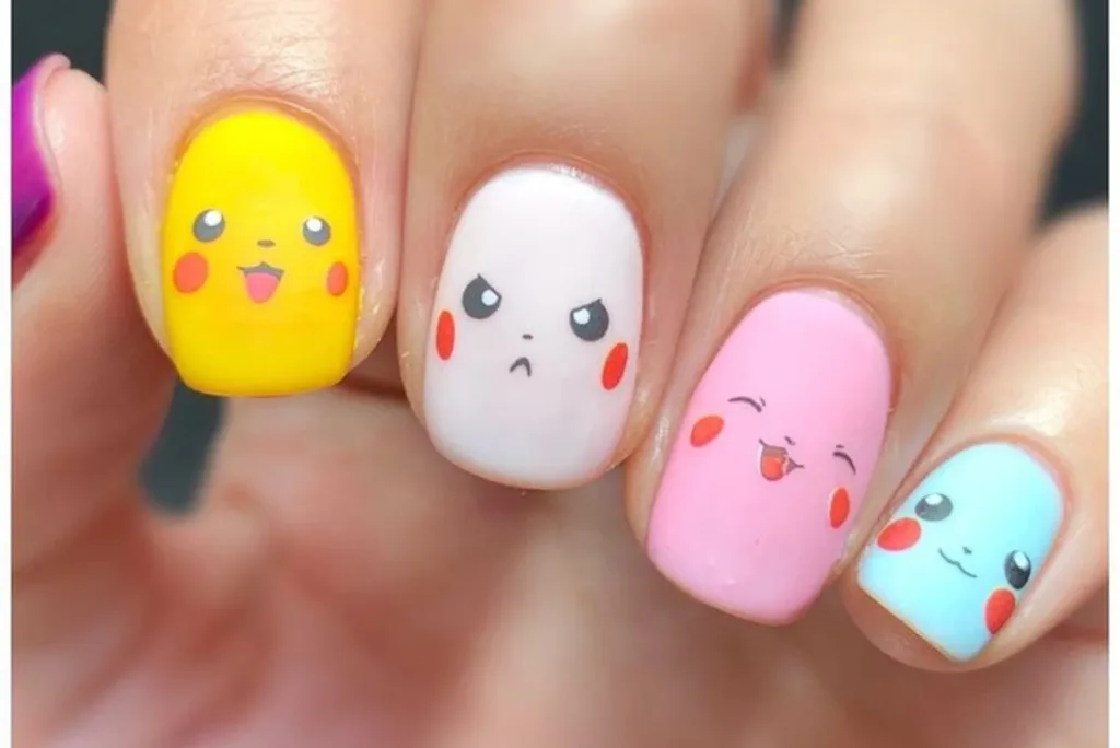 Emoji nails