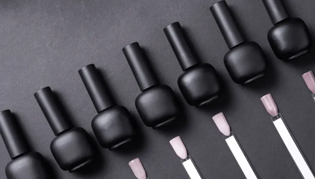 Gel nail adhesive