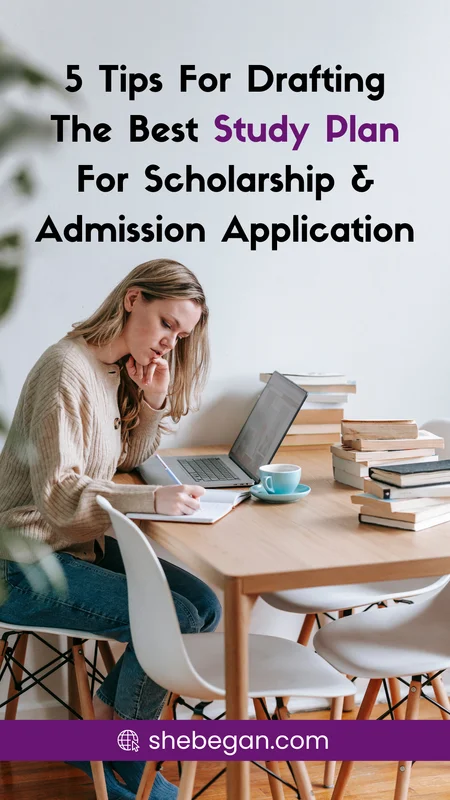 How to Write Study Plan for Scholarship & Admission Applications