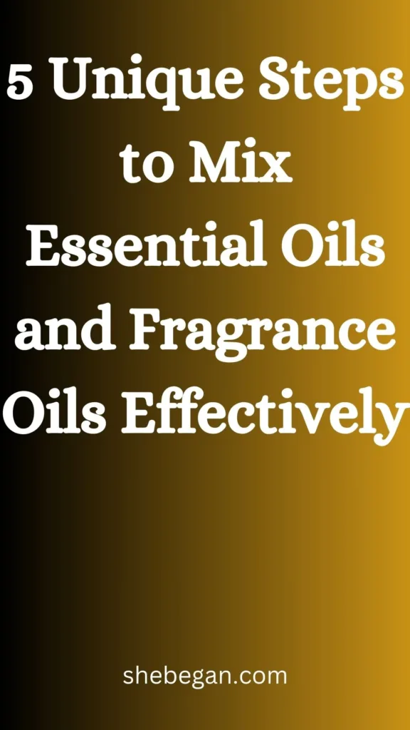 Can Essential Oils and Fragrance Oils be Mixed? 