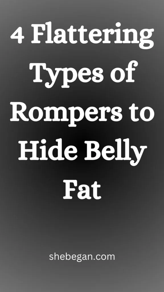Do Rompers Hide Belly Fat?