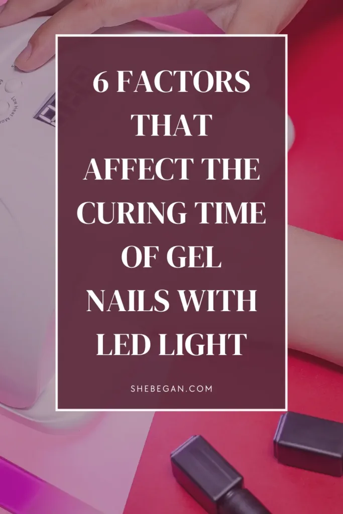 How Long To Cure Gel Nails With Led Light?