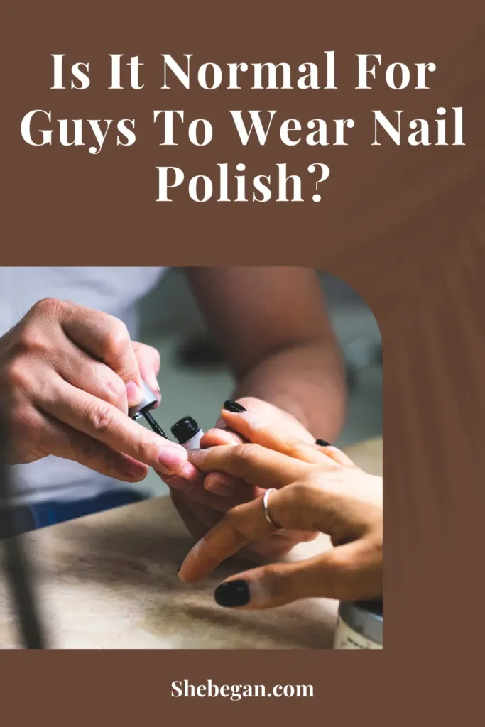 Should Guys Wear Nail Polish?