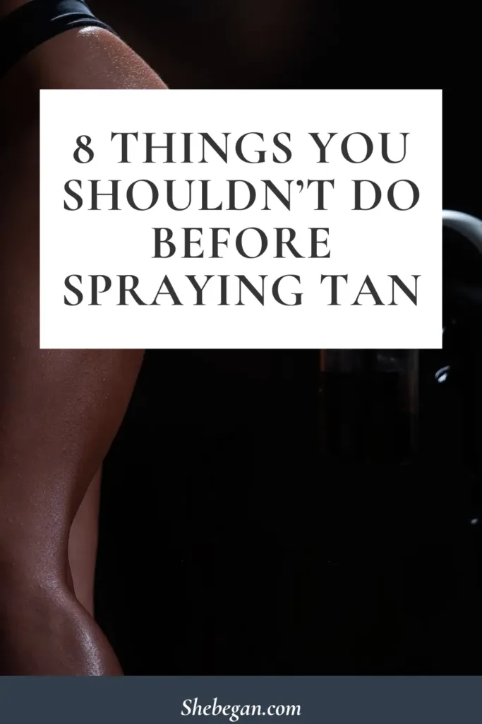 Should I Get a Spray Tan Before Going to the Beach?