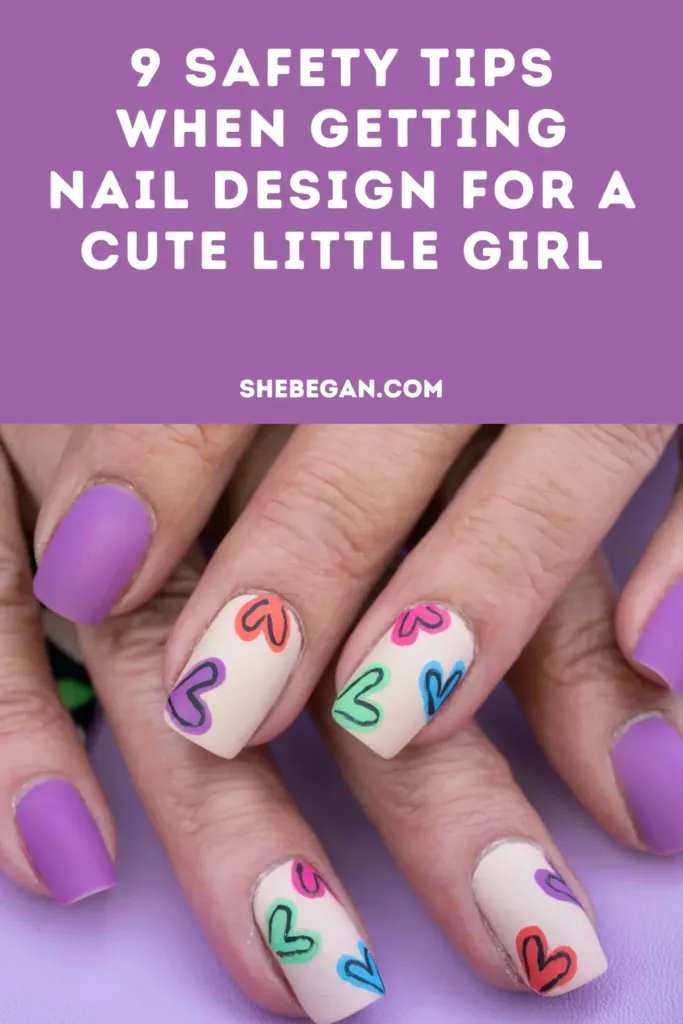 10 Cute Little Girl Nail Designs