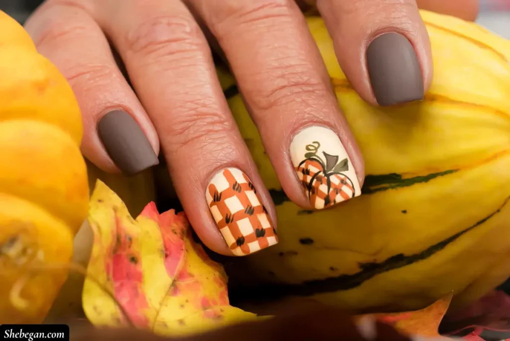 Fall Nail Designs for Short Nails
