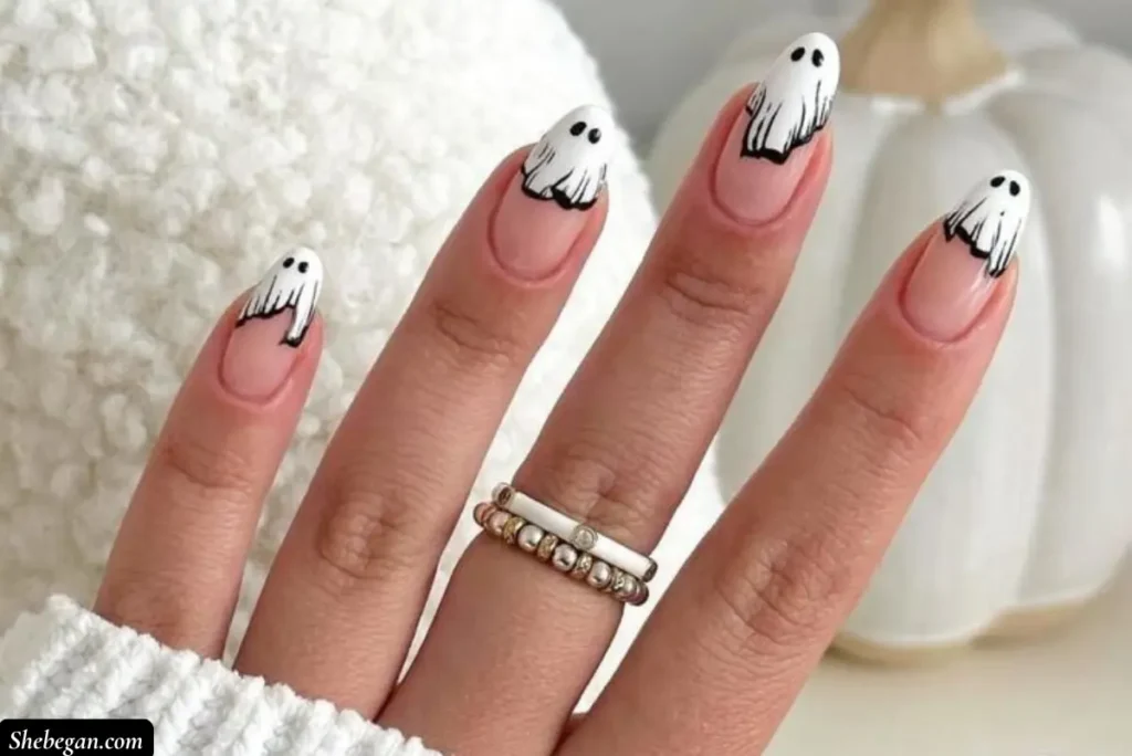 Simple Halloween Nail Ideas