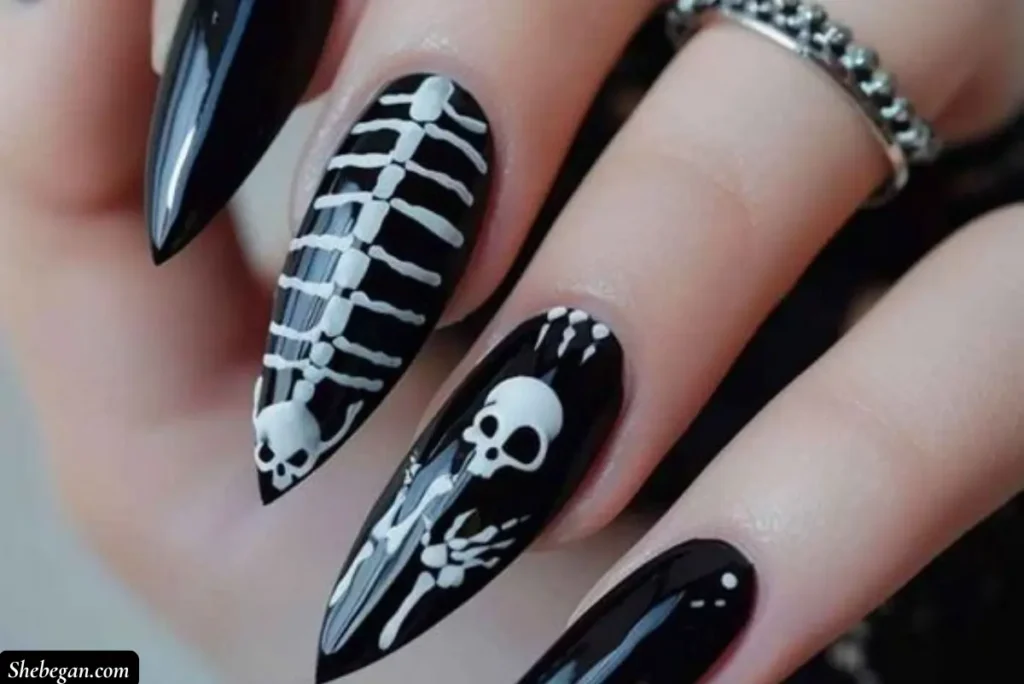 Simple Halloween Nail Ideas