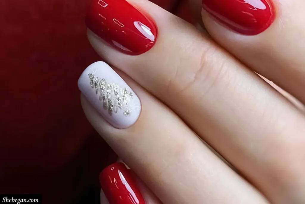 Christmas Tree Nail Designs