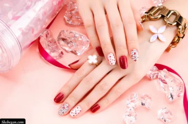 Red Christmas Nail Design Ideas