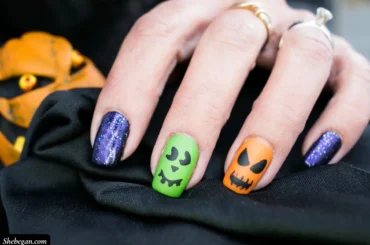 Simple Halloween Nail Ideas