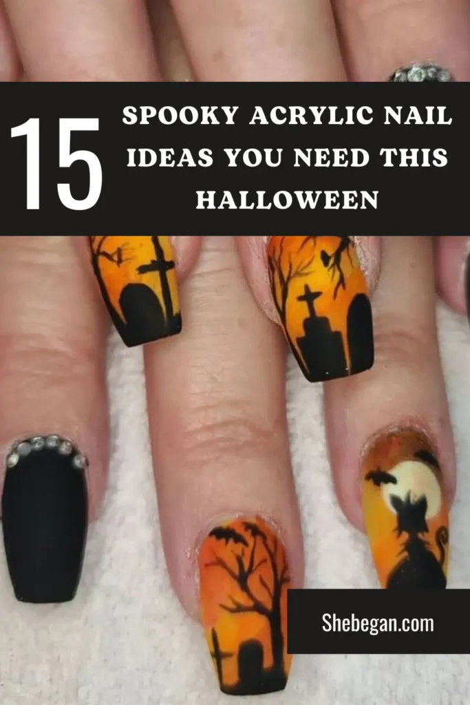 Halloween Acrylic Nail Ideas