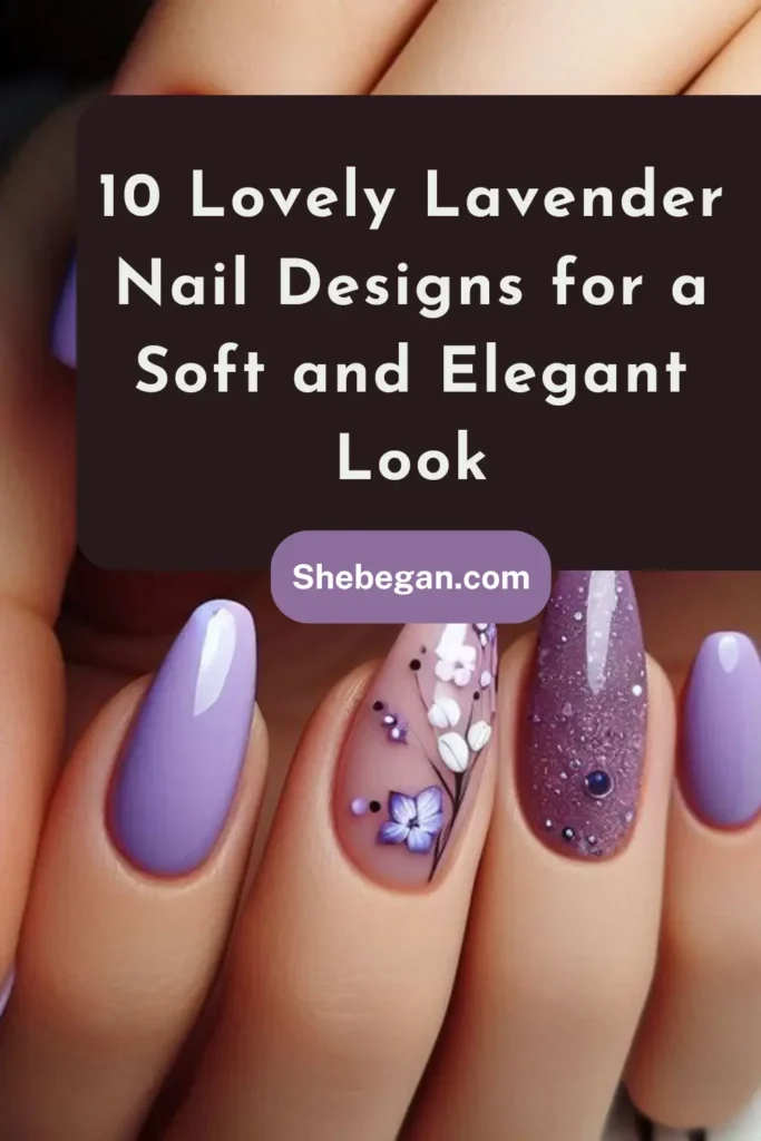 Lavender Nail Designs