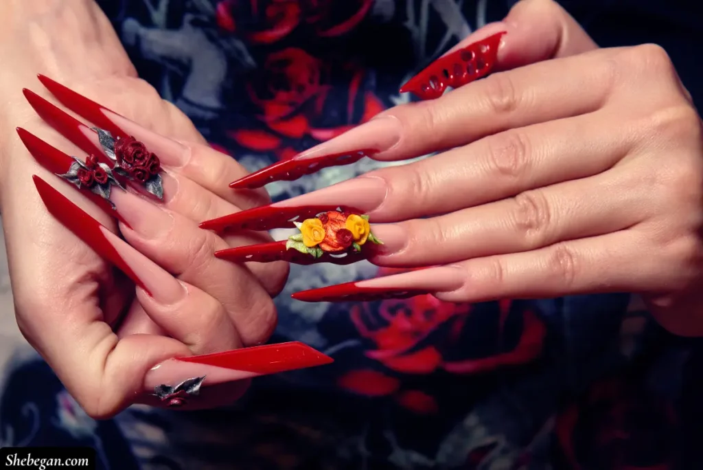 Red Nail Designs