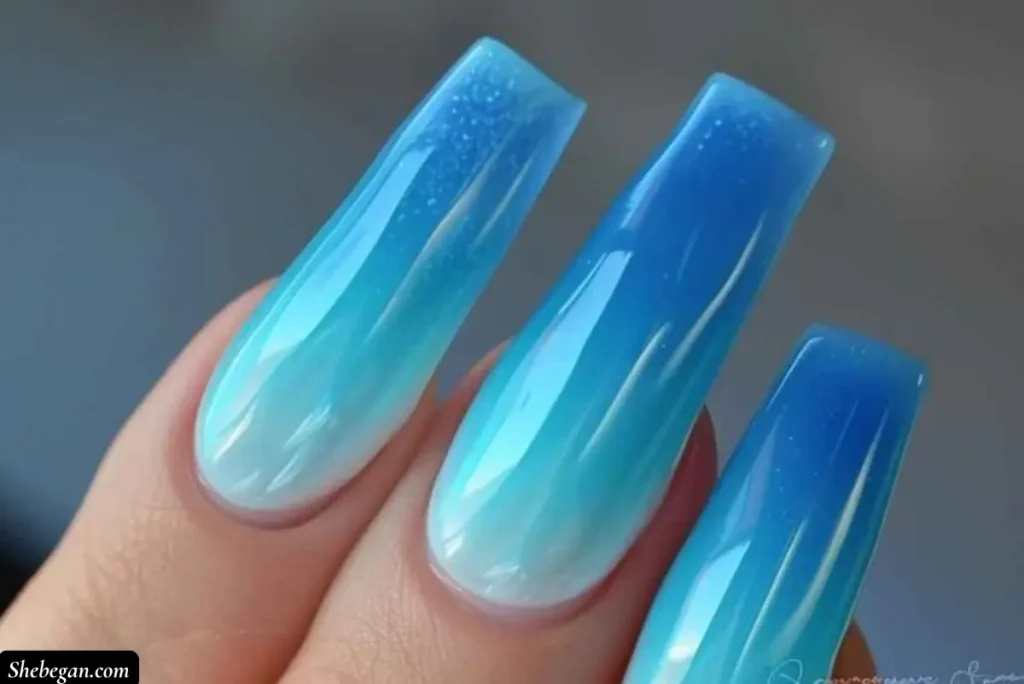 Baby Blue Nail Designs