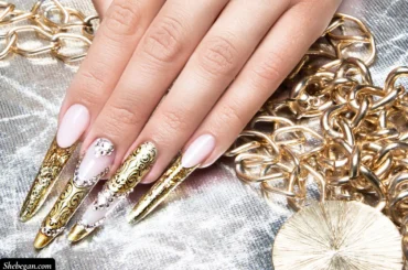 Gold Nail Designs