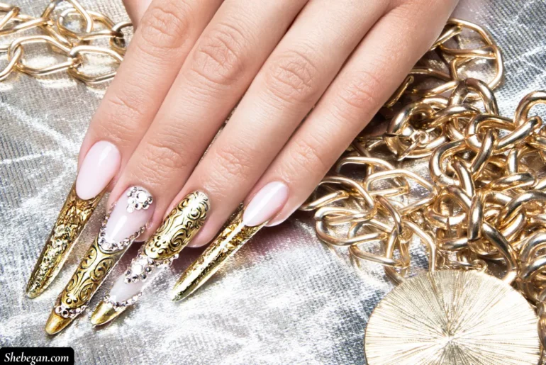 Gold Nail Designs